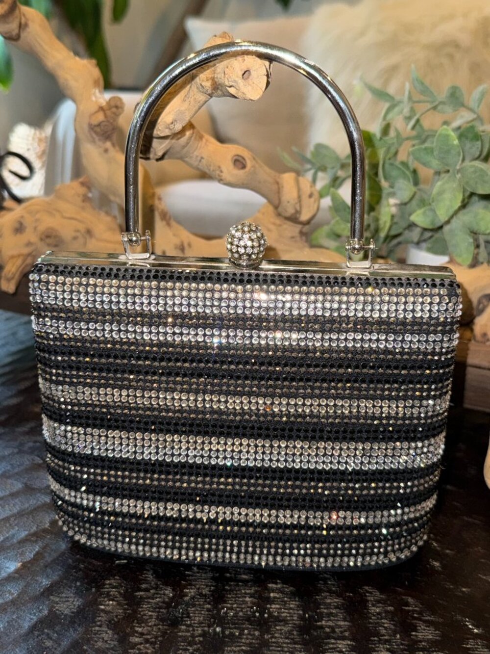 Rhinestone Evening Bag